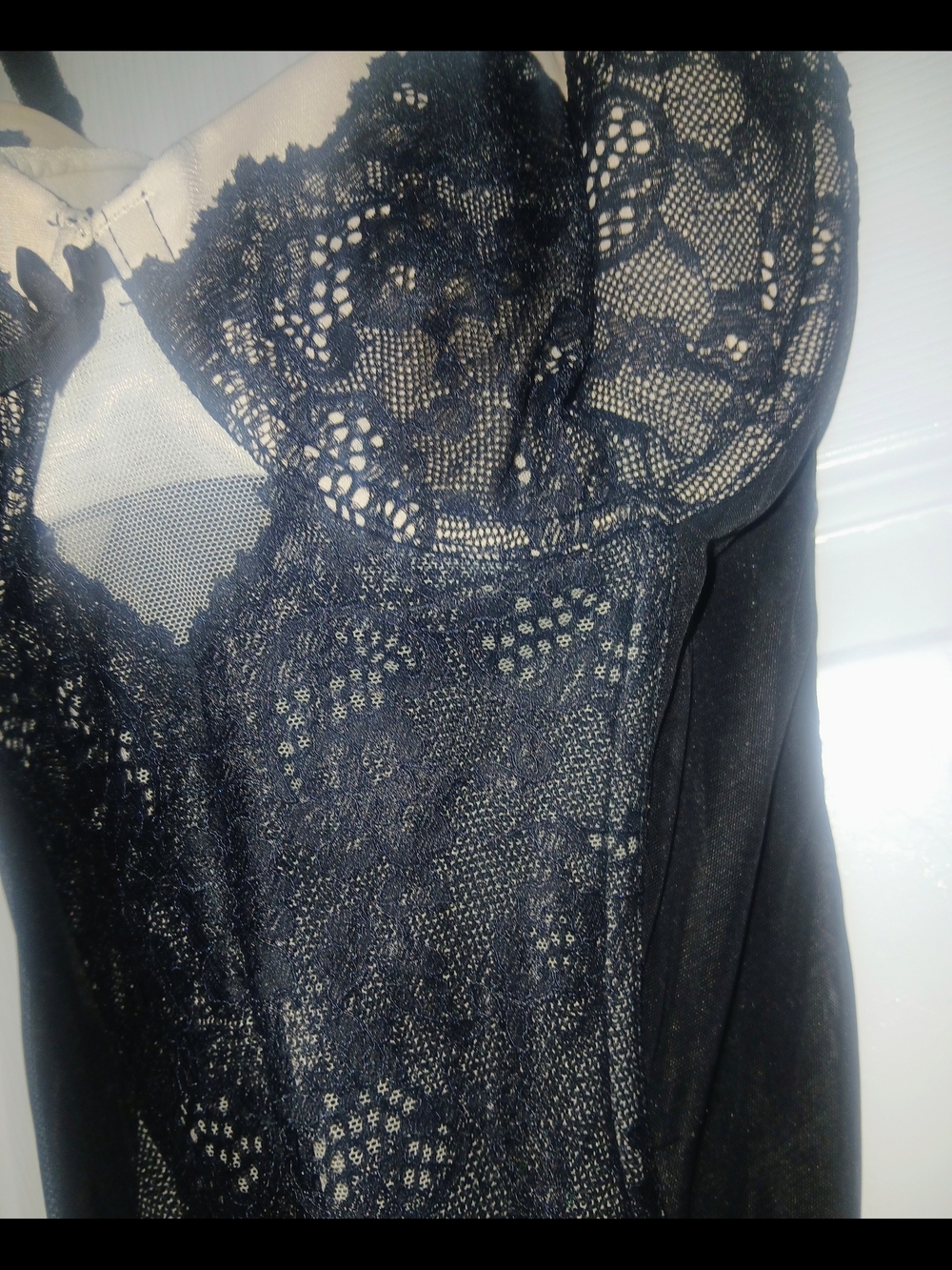Victoria's Secret Black Lace Bustier - Picture 4 of 4